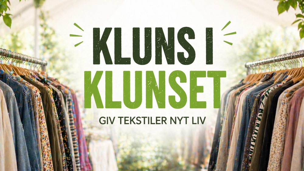 Kluns i Klunset: giv tekstiler nyt liv
