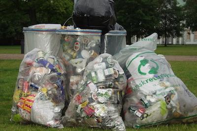 Den nye affaldsstatistik 2014 på gaden